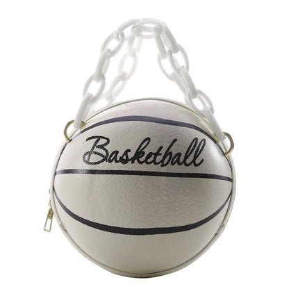 Tas Dames - Ronde Mini Handtas met Ketting | Streetstyle