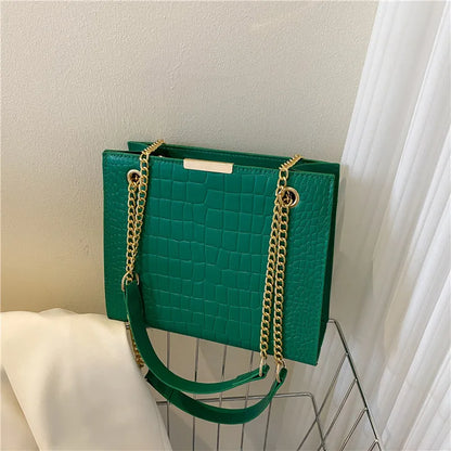 Tas Dames - Grote Shopper met Gouden Ketting | Elegant