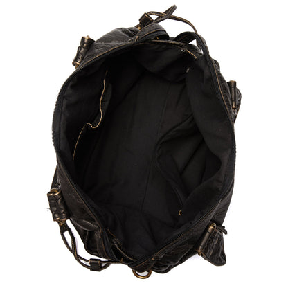 Tas Dames - Ruime Handtas met Gevlochten Details en Frontritsvak | Vintage