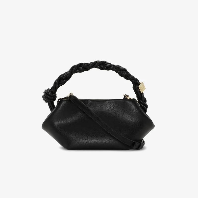 Tas Dames - Mini Crossbody met Gevlochten Handvat | Chique