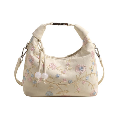 Tas Dames - Crossbody Schoudertas met Bloemenprint | Elegant