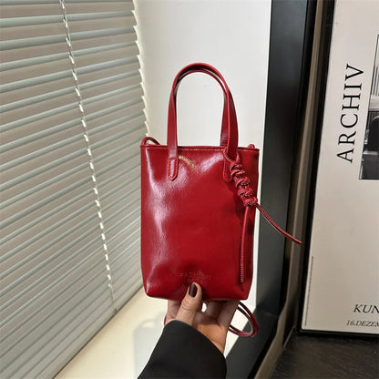 Tas Dames - Mini Crossbody Tas met Handvat en Riem | Chique