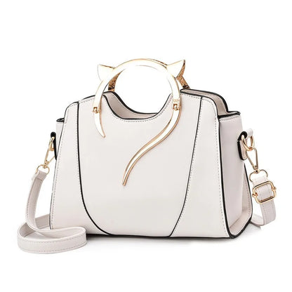 Tas Dames - Stijlvolle Handtas met Gouden Details | Chique