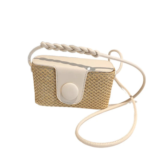 Tas Dames - Gevlochten Crossbody met Draagsluiting | Zomer