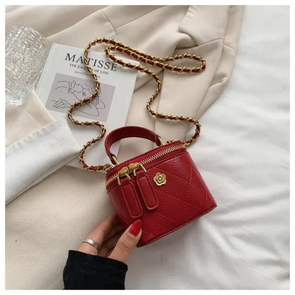 Handtas Dames - Gewatteerd met Ketting en Gouden Details | Chique