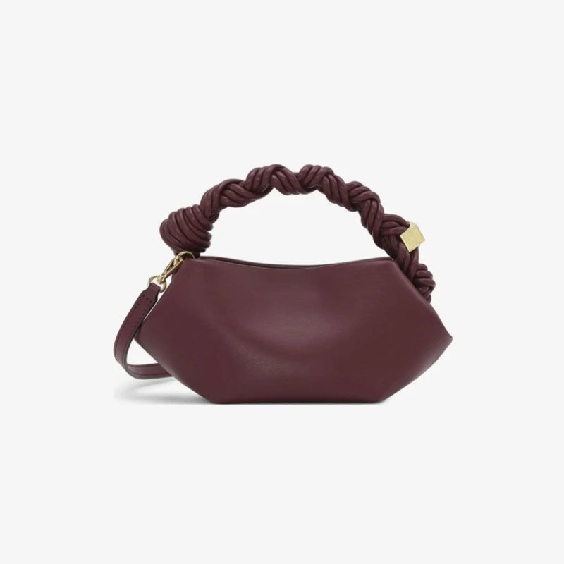 Tas Dames - Mini Crossbody met Gevlochten Handvat | Chique
