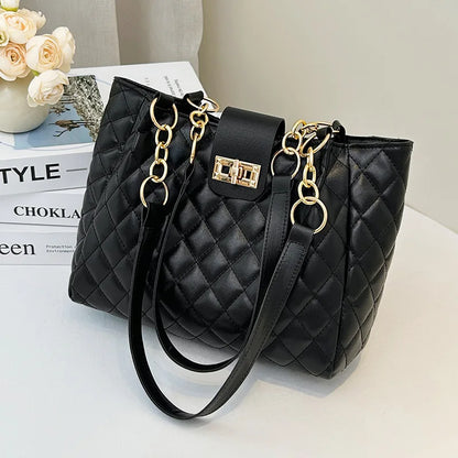 Tas Dames - Pluche Schoudertas met Handvat en Riem | Casual