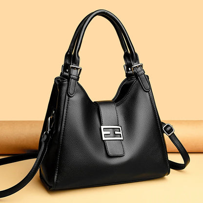 Tas Dames - Groot Model met Schouderriem en Dubbel Handvat | Chic