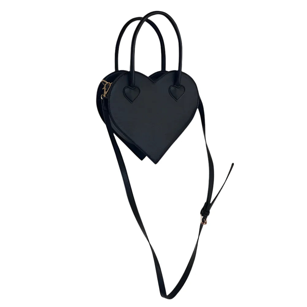 Tas Dames - Hartvorming Mini Handtas met Dubbele Handgrepen | Chic