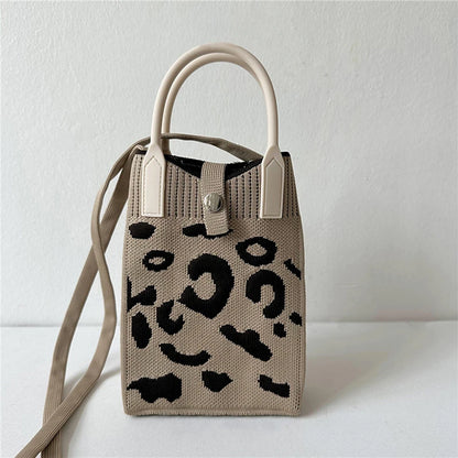 Tas Dames - Gehaakte Nettas met Trekkoord en Binnentas | Boho