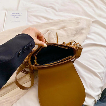 Tas Dames - Crossbody Schoudertas met Franjes | Bohemian