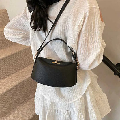 Handtas Dames - Stijlvolle Bucket Bag met Draaisluiting | Chique