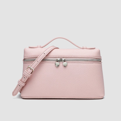 Tas Dames - Rechthoekige Crossbody met Dubbele Rits | Klassiek