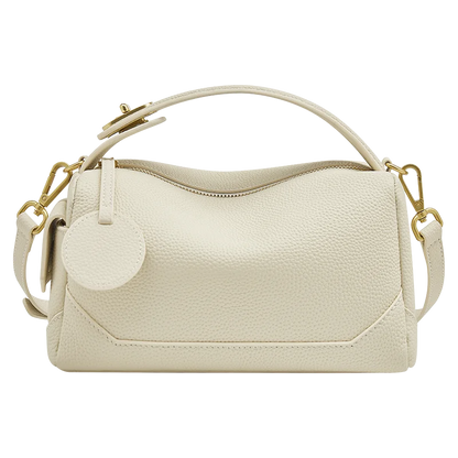 Tas Dames - Schoudertas met Handvat en Gouden Details | Chique