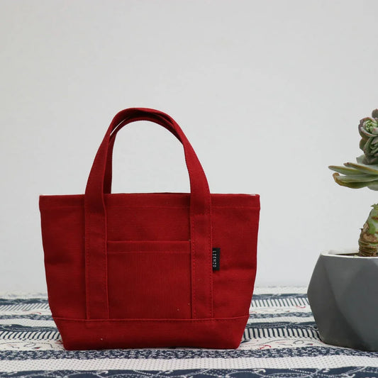 Tas Dames - Ruime Shopper met Zijvakken en Drukknoop | Casual