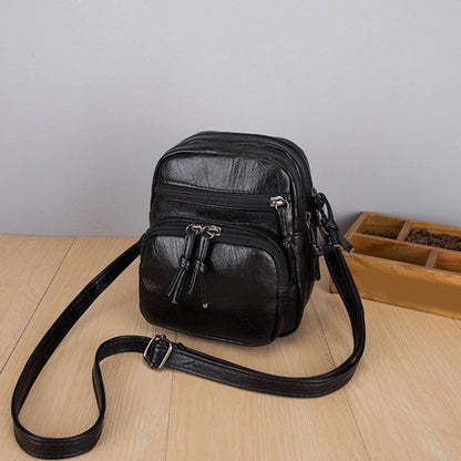 Tas Dames - Crossbody met Meerdere Vakken en Ritssluitingen | Casual