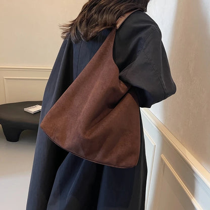 Tas Dames - Grote Zachte Hobo Bag met Enkele Schouderband | Casual