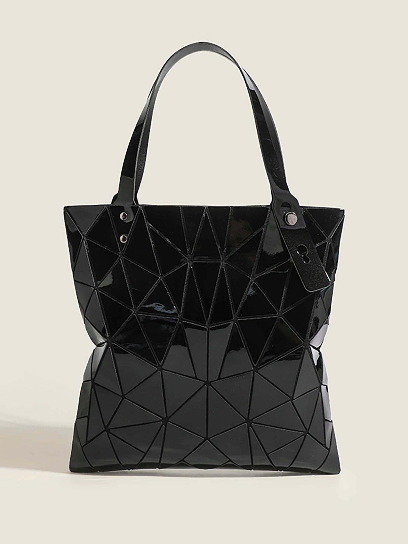 Shopper Dames - Grote Tote Bag met Geometrisch Patroon | Chique