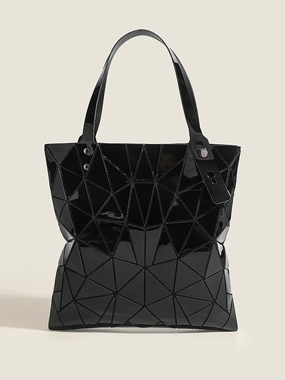 Shopper Dames - Grote Tote Bag met Geometrisch Patroon | Chique