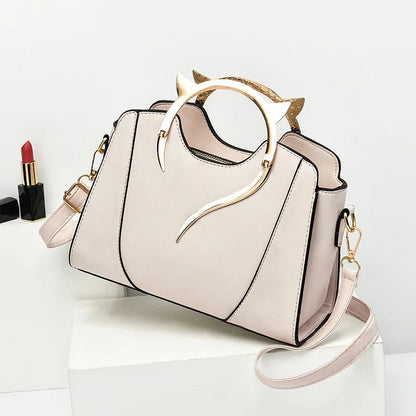 Tas Dames - Stijlvolle Handtas met Gouden Details | Chique