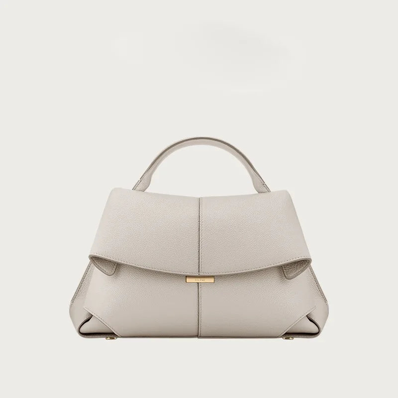Tas Dames - Parelmoer Ei Clutch met Parelketting | Gala