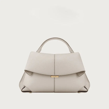Tas Dames - Parelmoer Ei Clutch met Parelketting | Gala