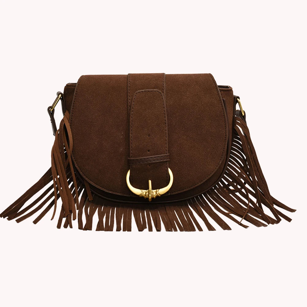 Tas Dames - Crossbody Schoudertas met Franjes | Bohemian