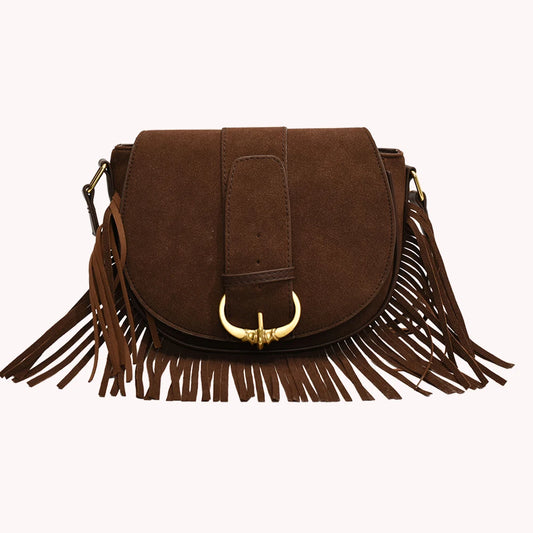 Tas Dames - Crossbody Schoudertas met Franjes | Bohemian