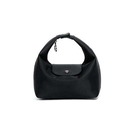 Tas Dames - Halfmaan Schoudertas met Contrasterende Flapdetail | Mini