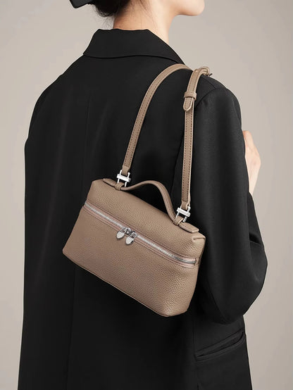 Tas Dames - Rechthoekige Crossbody met Dubbele Rits | Klassiek