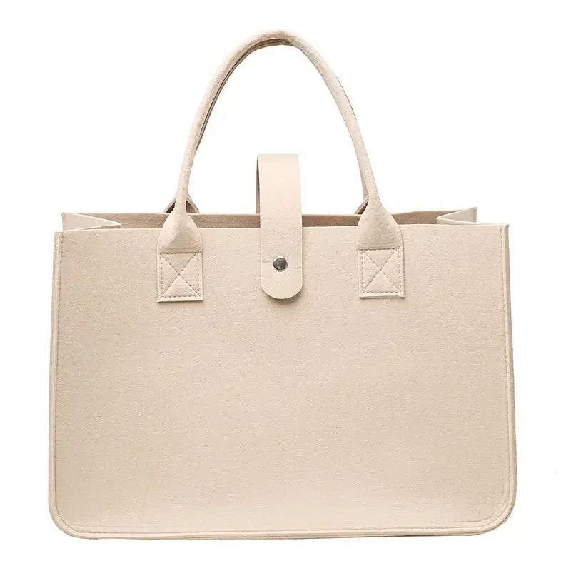 Tas Dames - Grote Shopper met Dubbele Hengsels | Minimalistisch