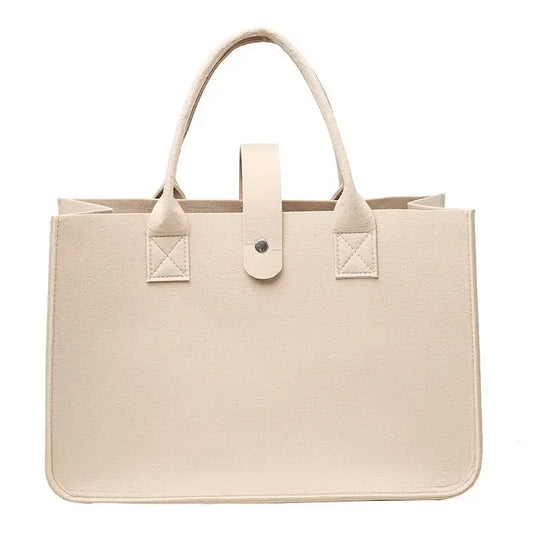 Tas Dames - Grote Shopper met Dubbele Hengsels | Minimalistisch