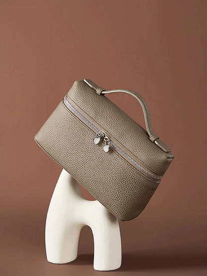 Tas Dames - Rechthoekige Crossbody met Dubbele Rits | Klassiek