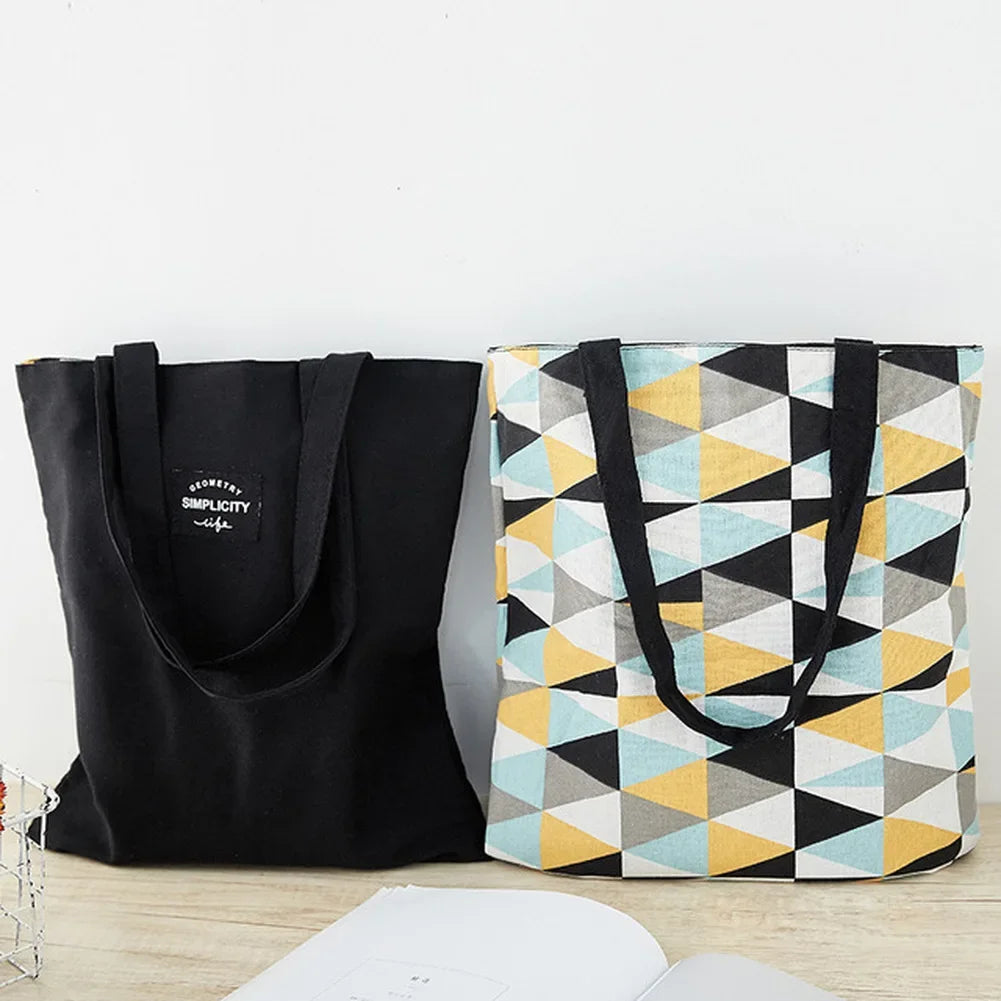 Tas Dames - Omkeerbare Tote Bag met Fruitprint | Speels