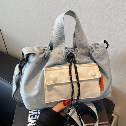 Crossbody Tas Dames - Mini Tas met Voorvakken en Brede Riem | Casual