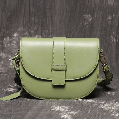 Schoudertas Dames - Crossbody Saddle Bag met Flapsluting | Chique