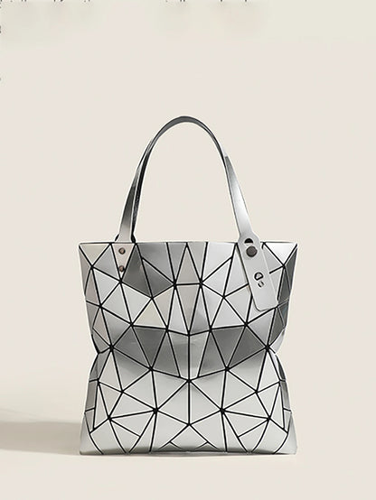 Shopper Dames - Grote Tote Bag met Geometrisch Patroon | Chique