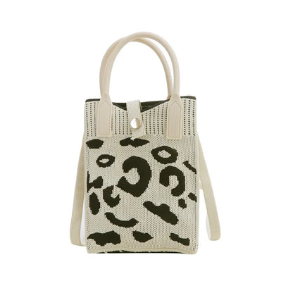 Tas Dames - Gehaakte Nettas met Trekkoord en Binnentas | Boho