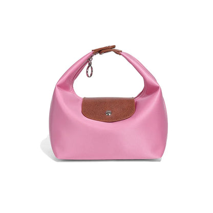 Tas Dames - Halfmaan Schoudertas met Contrasterende Flapdetail | Mini