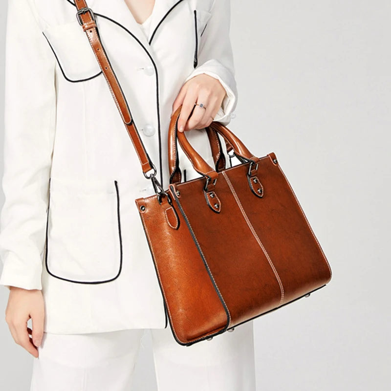 Tas Dames - Grote Shopper met Handvat | Elegant