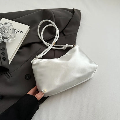 Schoudertas Dames - Compacte Onderarmtas met Speelgoed Hanger | Casual
