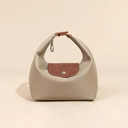 Tas Dames - Halfmaan Schoudertas met Contrasterende Flapdetail | Mini