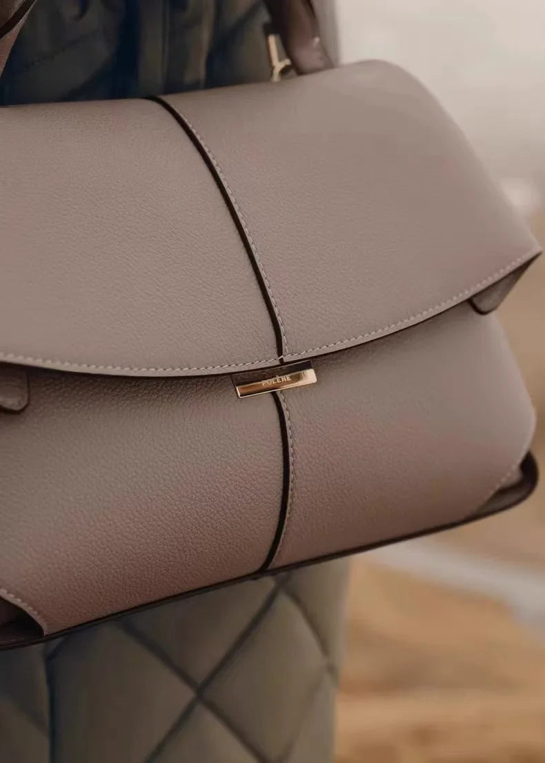 Tas Dames - Parelmoer Ei Clutch met Parelketting | Gala