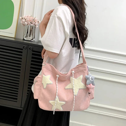 Tas Dames - Sterrenpatch Schoudertas | Casual