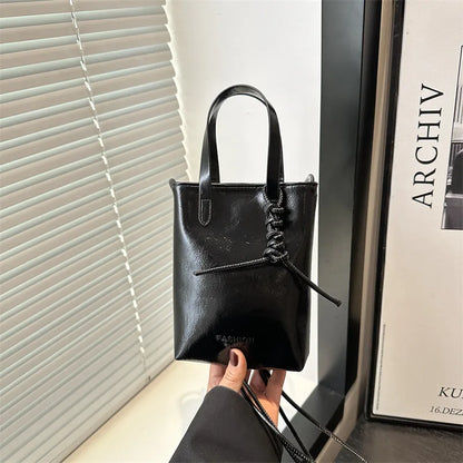 Tas Dames - Mini Crossbody Tas met Handvat en Riem | Chique