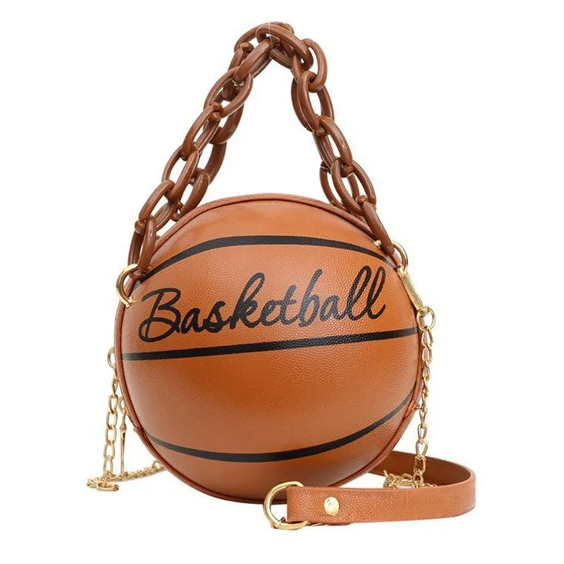 Tas Dames - Ronde Mini Handtas met Ketting | Streetstyle