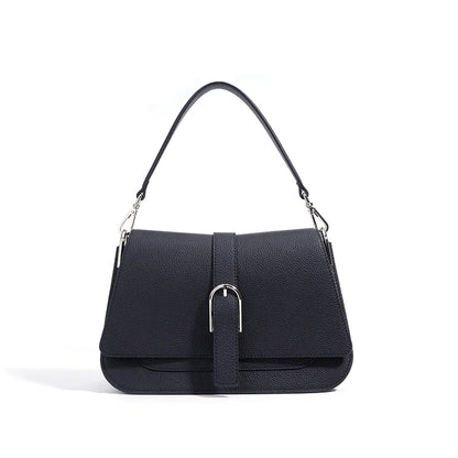 Tas Dames - Stijlvolle Schoudertas met Gesp en Flapdetail | Chique