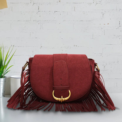 Tas Dames - Crossbody Schoudertas met Franjes | Bohemian