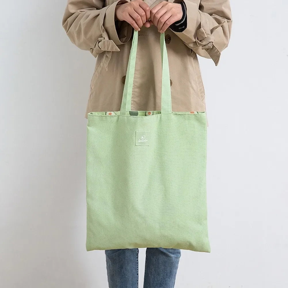 Tas Dames - Omkeerbare Tote Bag met Fruitprint | Speels