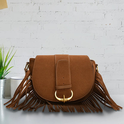 Tas Dames - Crossbody Schoudertas met Franjes | Bohemian